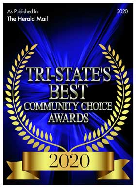 As Published In: The Herald Mail | 2020 | Tri-State's Best Community Choice Awards | 2020
